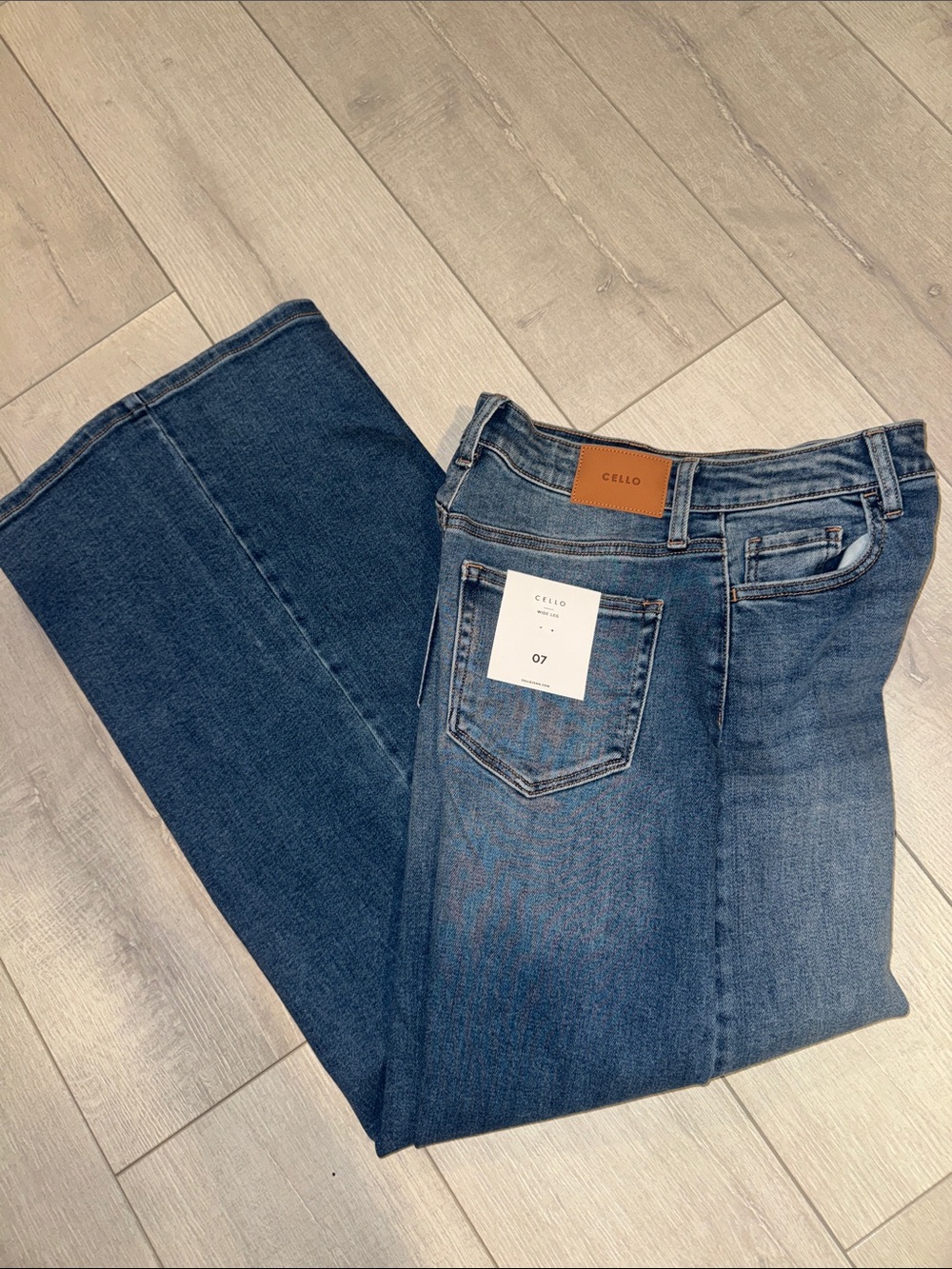 CELLO Dark Blue Women's Flare Jeans